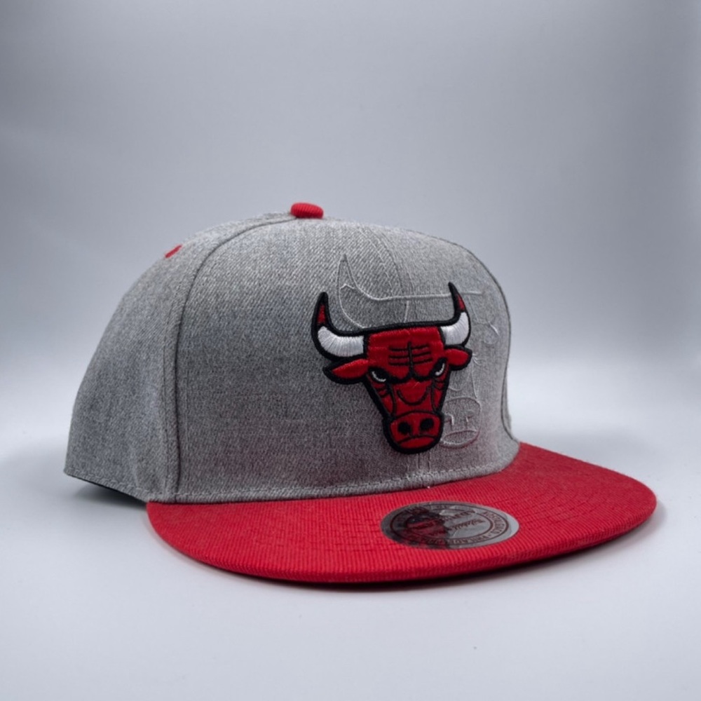 Mitchell‎ & Ness Chicago Bulls Heather Micro Snapback Cap